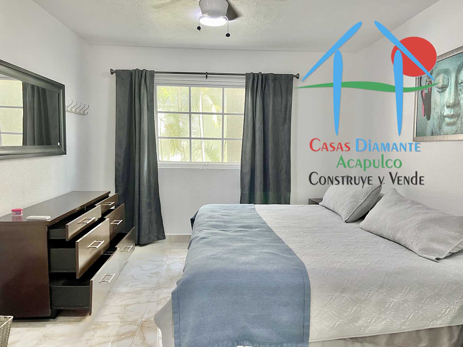 Diamante Lakes Rubí 202 - Recámara principal 2